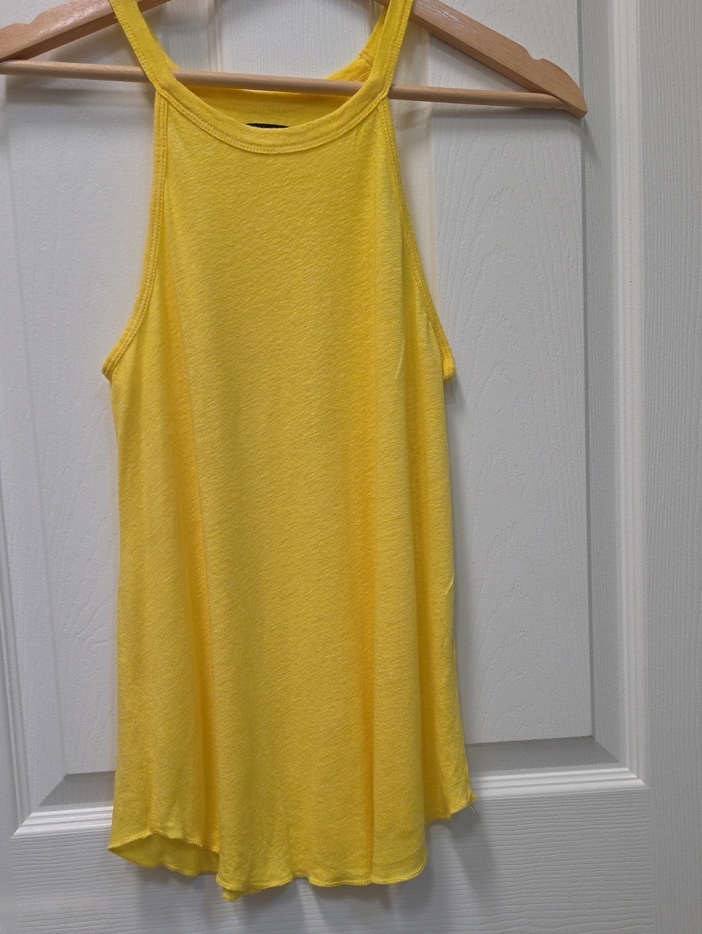 Abercrombie & Fitch Sunny Yellow High-Neck Tank, Sz. XS